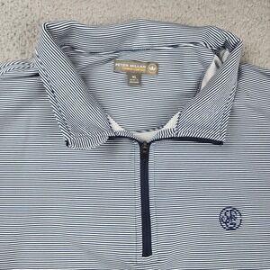 Peter Millar Shirt Mens XL San  Francisco Golf Club Summer Comfort 1/4 Zip